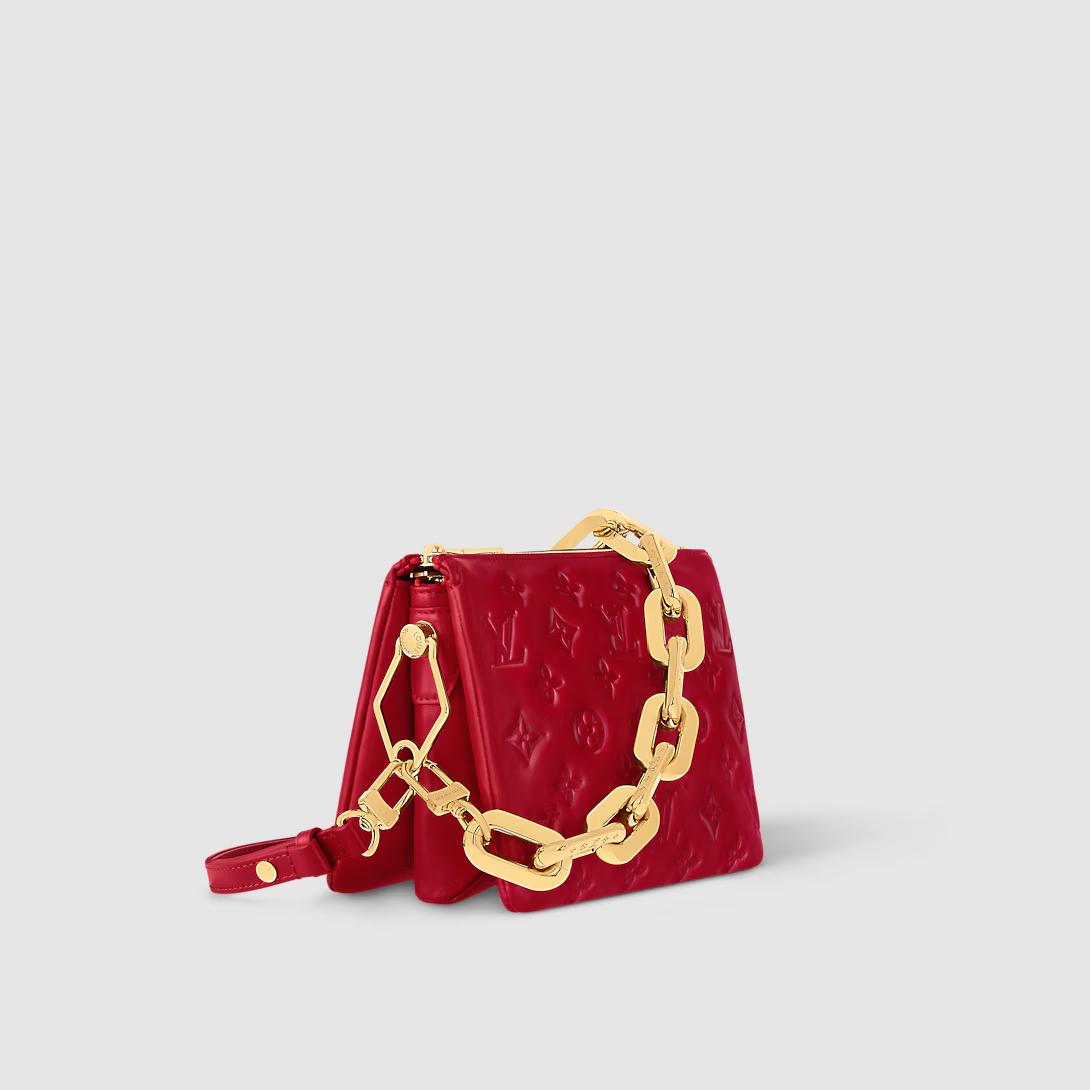 Túi Louis Vuitton Coussin Bb H27 Nữ Đỏ
